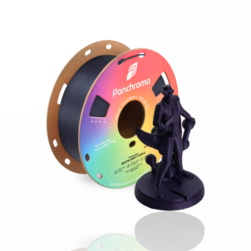 Panchroma™ PLA Matte Army 1Kg  Purple - Polymaker - Image 3