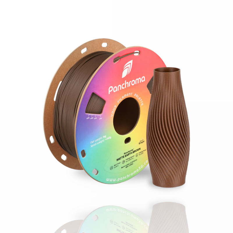 Panchroma™ PLA Matte 1kg Earth Brown - Polymaker - Image 3