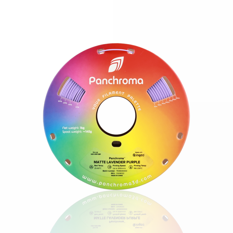 Panchroma™ PLA Matte 1kg Lavender Purple - Polymaker - Image 5