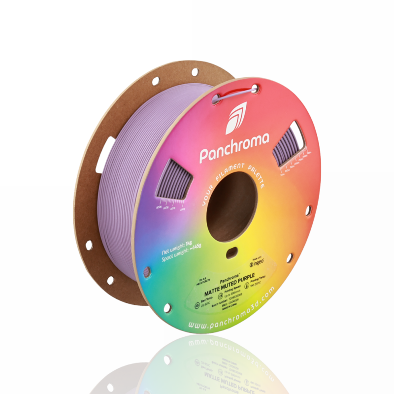 Panchroma™ PLA Matte Muted 1Kg Purple - Polymaker - Image 6