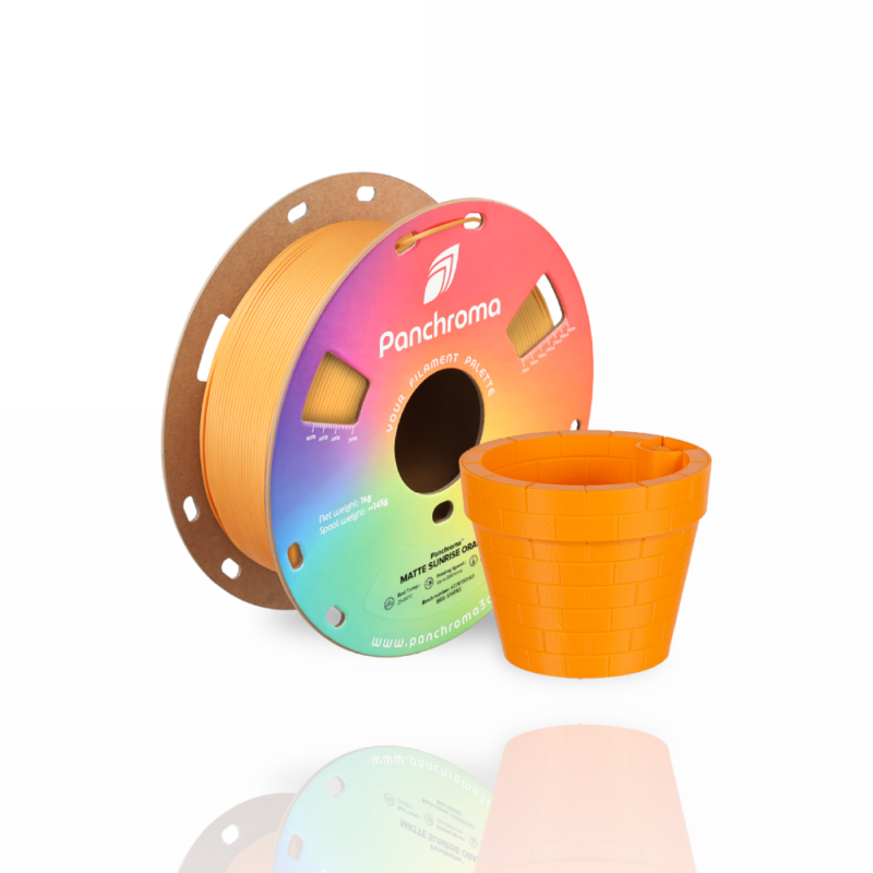 Panchroma™ PLA Matte 1kg Sunrise Orange - Polymaker - Image 2