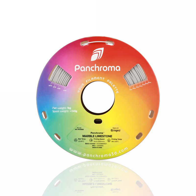 Panchroma™ PLA Marble 1Kg Limestone - Polymaker - Image 2