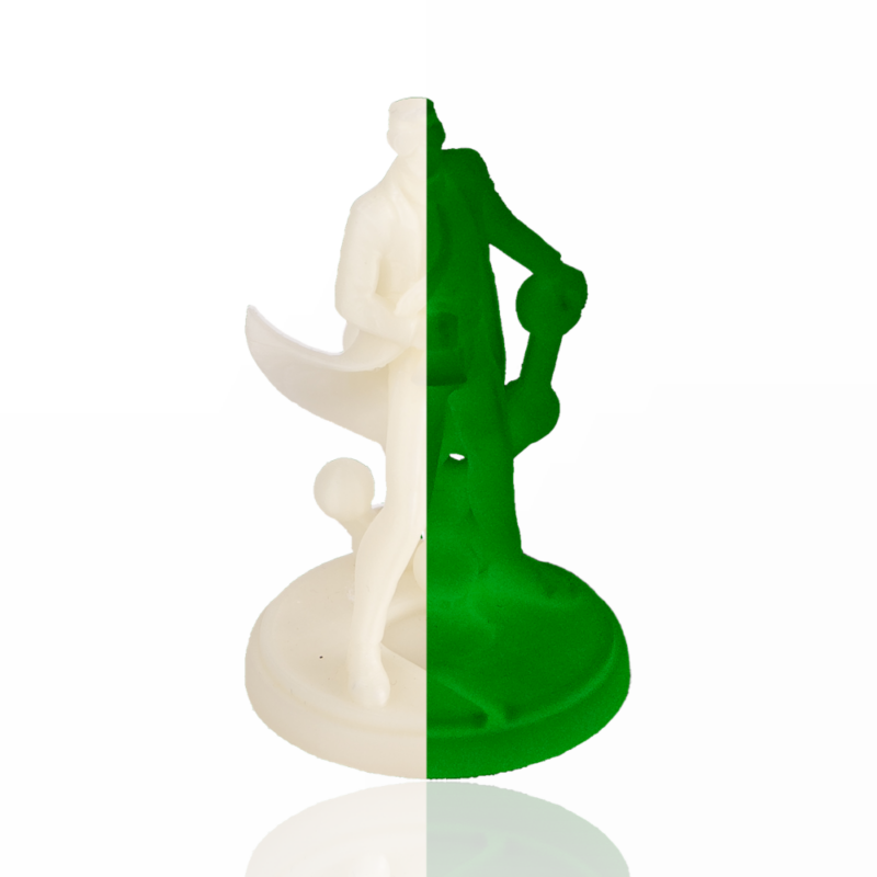 Panchroma™ PLA Glow 1Kg Green - Polymaker - Image 3