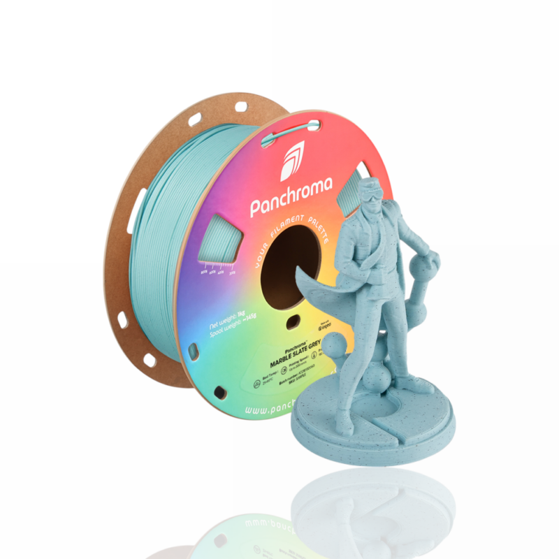 Panchroma™ PLA Marble 1Kg Slate Grey - Polymaker - Image 4
