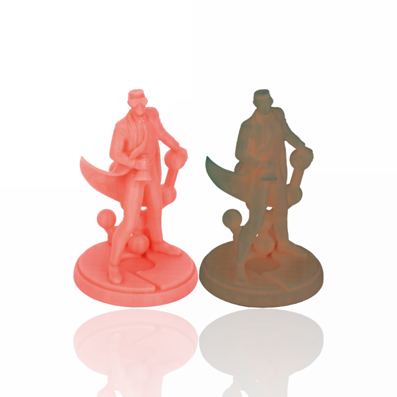 Panchroma™ PLA Luminous 1kg Pink - Polymaker - Image 2