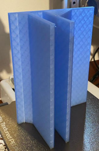 PLA 1kg Blue Transparent - Azurefilm photo review